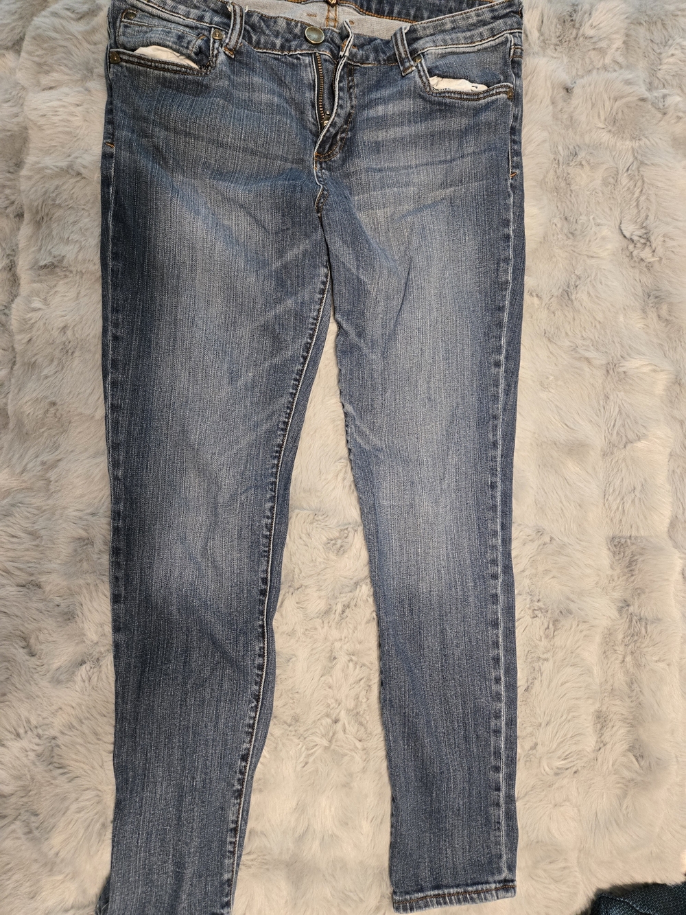 KUT from the Kloth Diana Skinny Petite Jeans Medium Wash Stretch 12P